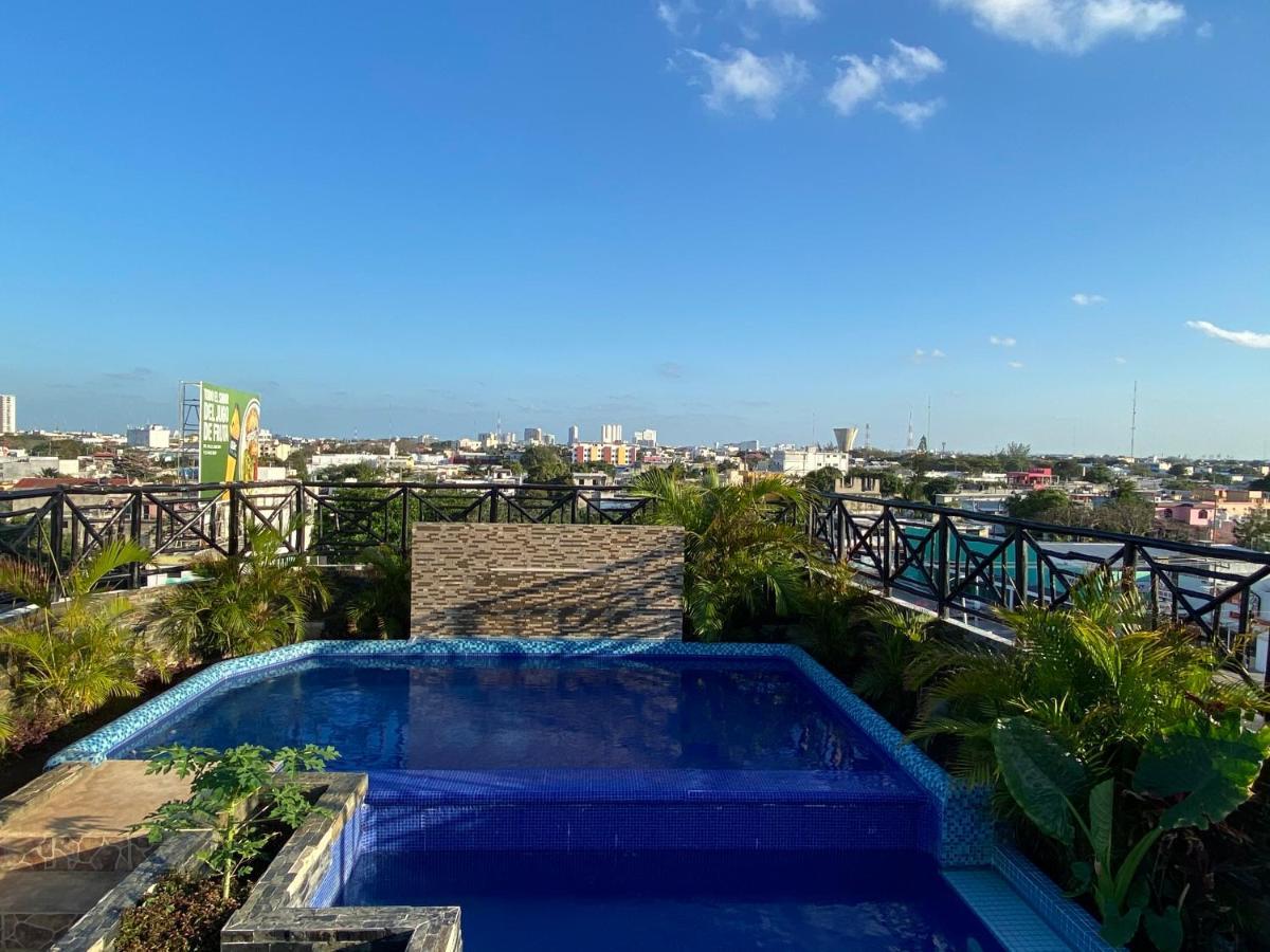 Hotel Suites La Roca Cancún Exterior foto